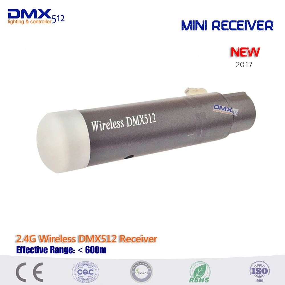 Беспроводной DMX 192 канальный консоль Совместимость беспроводной DMX512 мини приемник контроллер для дискотеки сценический светильник