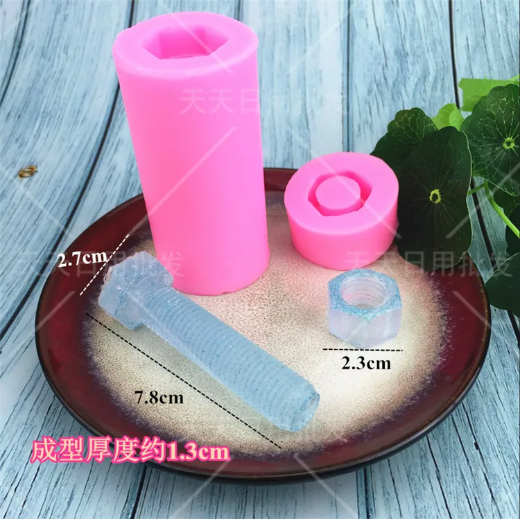 Гаечный ключ трубка для курения в форме молотка силиконовая форма сделай сам