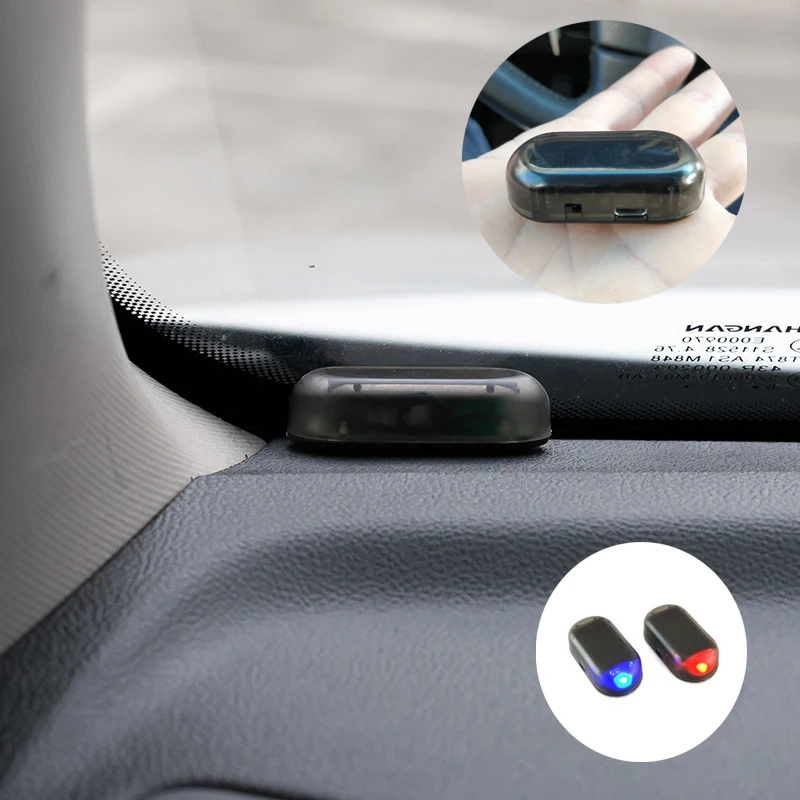 1 шт. универсасветодиодный светодиодная мигающая автомобильная сигнализация на