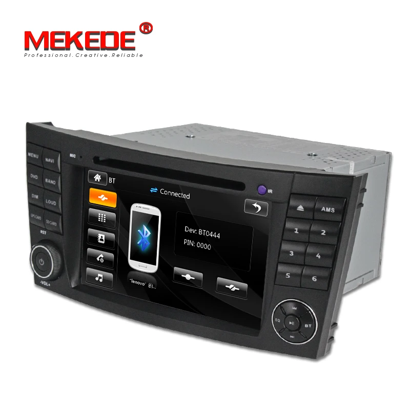 Два din 7 дюймов dvd-плеер автомобиля для Mercedes Benz/E-Class/W211/E300/ CLK/W209/CLS/W219/G-Class/W463 Canbus Радио GPS навигации FM