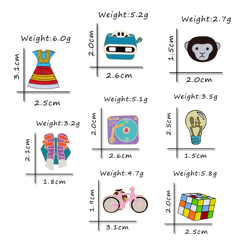 Аксессуары для мужчин и женщин Мультяшные Броши каваи велосипедная обувь запись