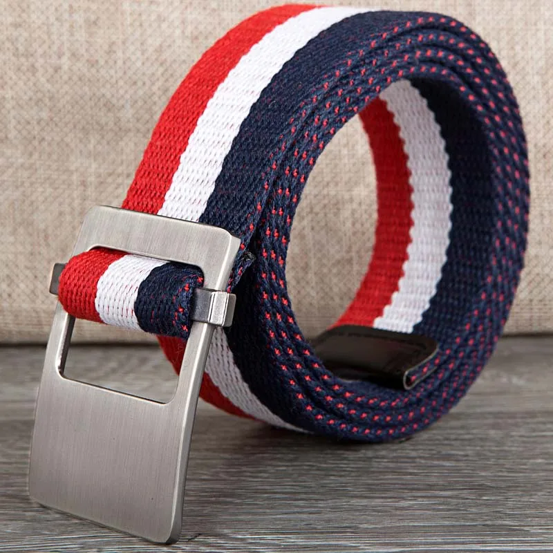 2018 молодой цветной ремень в полоску нейлоновые ремни эластичные тактические