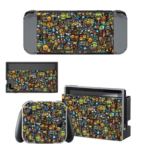 YSNS0849 The Elder Scrolls V SkyrSkin наклейка vinilo для NintendoSwitch наклейка s скины для Nintend Switch NS консоль Joy-Con контроллеры - Цвет: YSNS0849