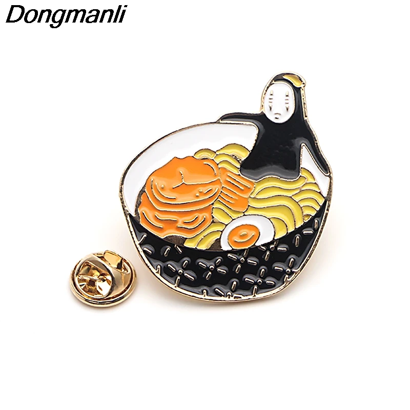 P3844 Dongmanli милые металлические эмалированные броши и коллекция булавок Нагрудный значок для рюкзака воротник ювелирные изделия