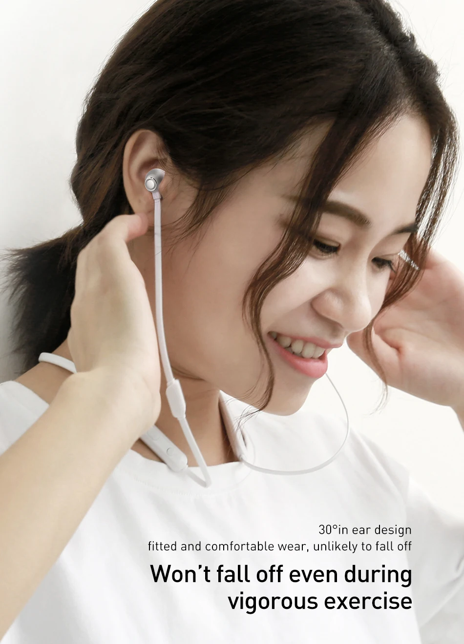 Baseus S11A Bluetooth наушники спортивные беспроводные наушники Беспроводной наушники гарнитура Bluetooth для iPhone Xiaomi 9 huawei P30 pro