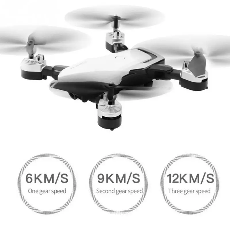 HJ28 Радиоуправляемый Дрон с камерой HD 720P 1080P широкоугольный Wi Fi FPV складной высота