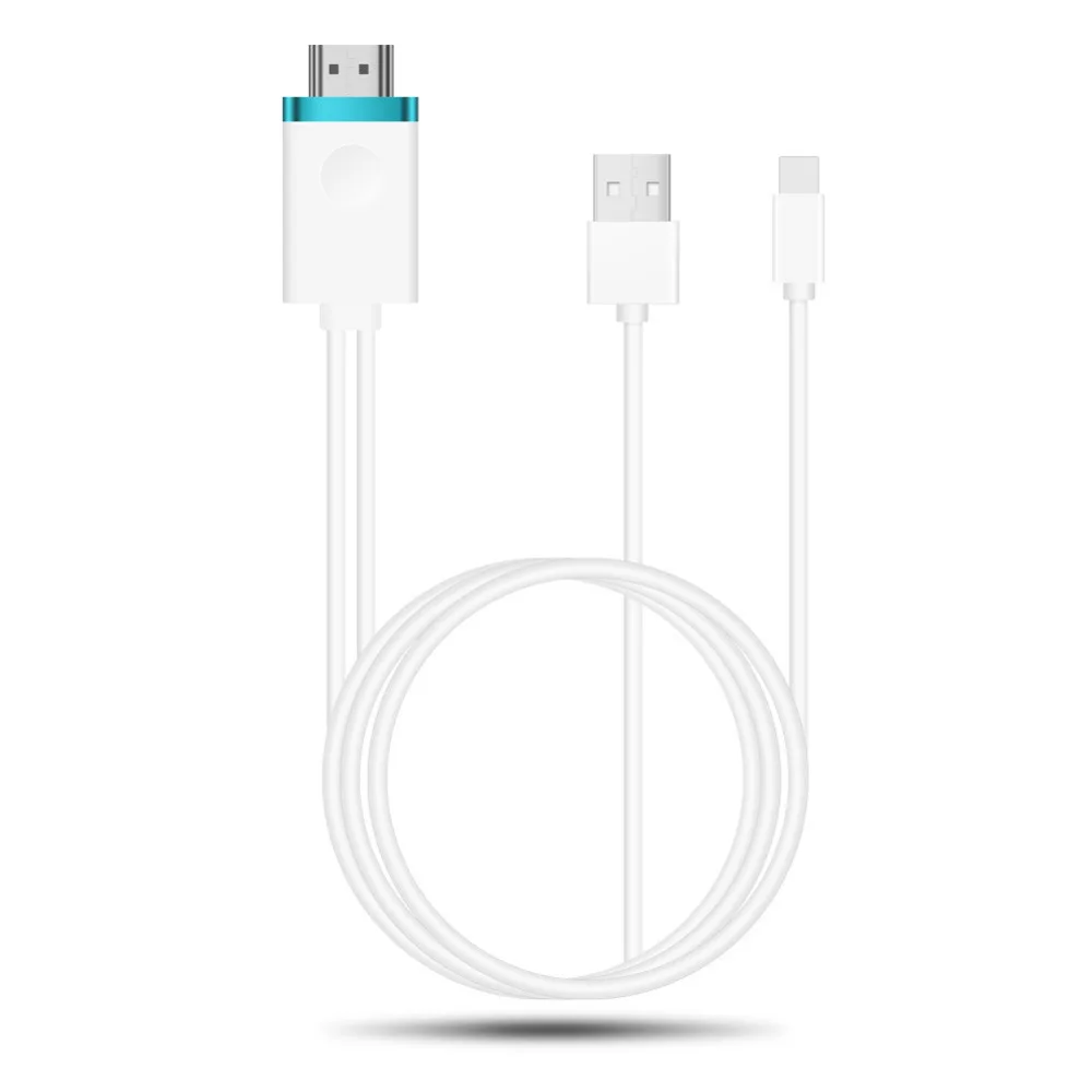 1080P 8 контактный HDMI HDTV AV ТВ Кабель адаптер для iPhone XS Max 6/7/8/X Plus Mirascreen цифровые аудио