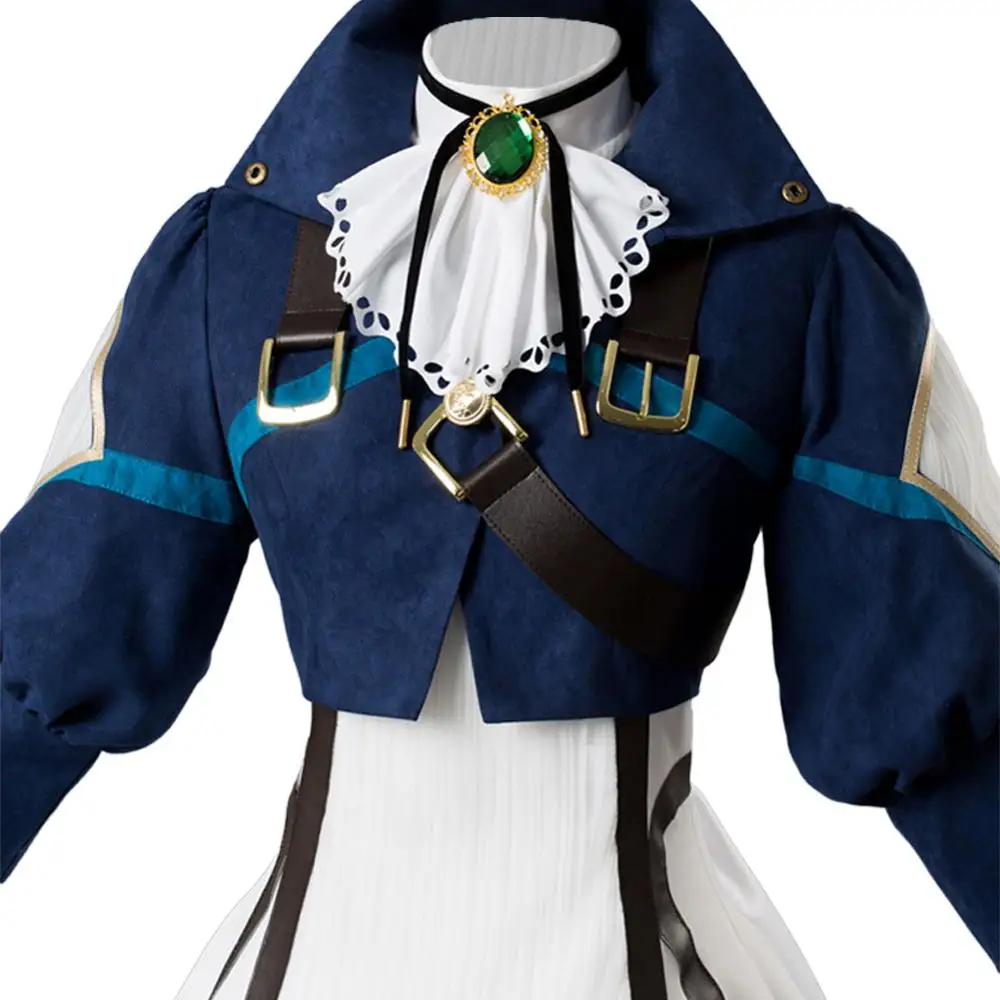 

Vaioretto Evagaden Cosplay Violet Evergarden Violet Costume Dress Maiden Gown Suit Women Adult Halloween Carnival Costume