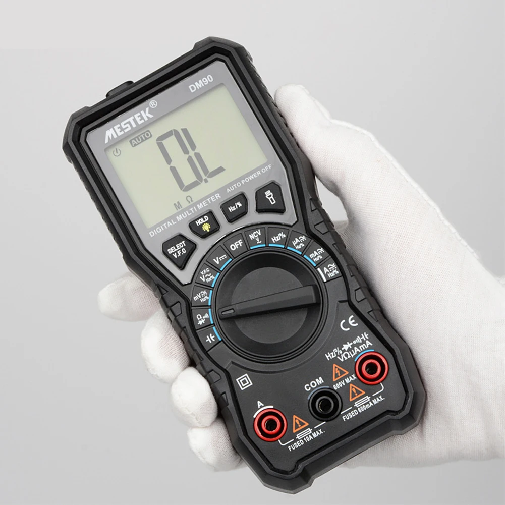 Мини электрический мультиметр с высокой трезвостью тестер Capitance ЖК дисплей