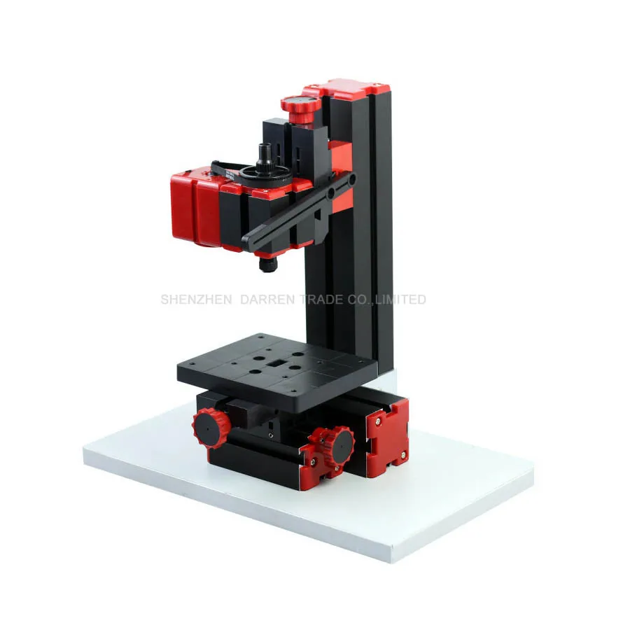 

Mini Lathe Machine 20000r/min 110V-240V saw Workbench area 90*90mm Mini Combined Machine Tool plastic plate