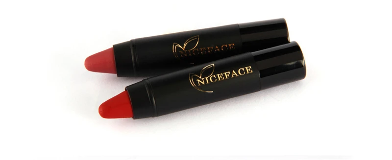 NICEFACE, 24 цвета, телесный бархат, матовая помада, помада, ручка, водостойкая, стойкий пигмент, помада для губ, макияж, увлажняющая, сексуальные губы