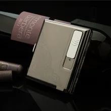 16 сигареты коробки USB Сигарета чехол с питанием от прикуривателя