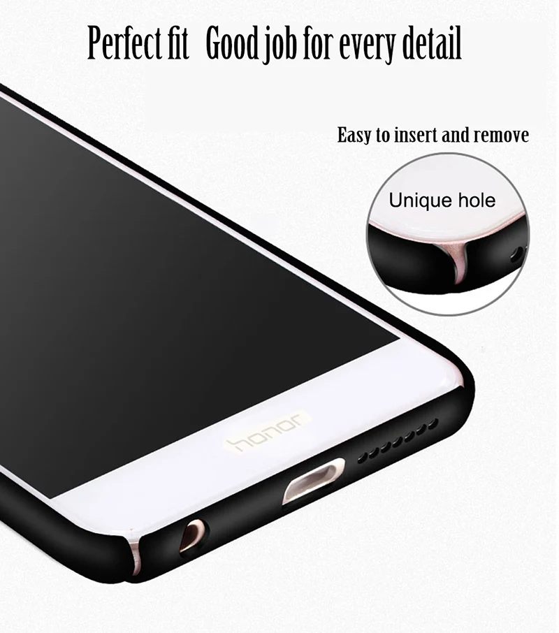 Чехол для телефона huawei P8 P9 P10 Lite Plus P9Lite mate Honor 8 9 5A Y5II Y6II компактная задняя крышка Жесткий пластиковый корпус