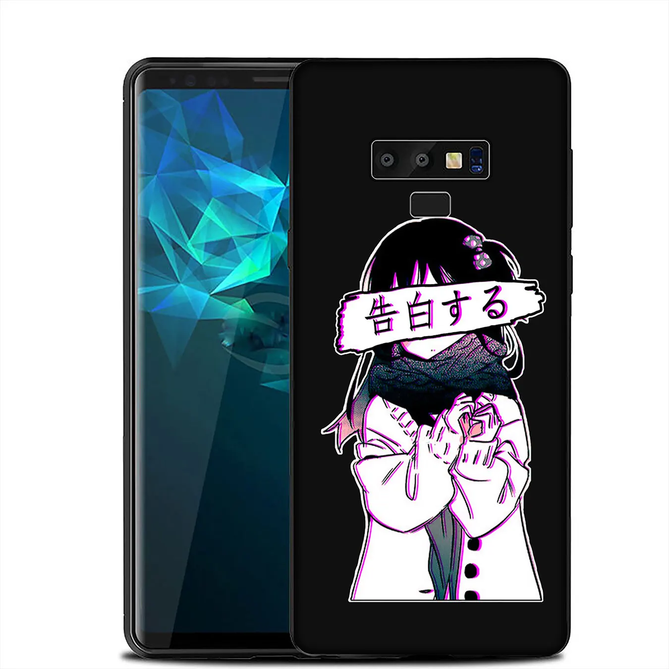LEWD Sad японский аниме Эстетическая статуя мягкий чехол для Samsung Galaxy A6 A9 A8 A7 2018 A3 A5 2016