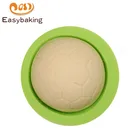 Силиконовая форма для мыла в форме половины футбольного мяча, бытовая кулинарная форма для изготовления помадки, сахара, инструменты для украшения