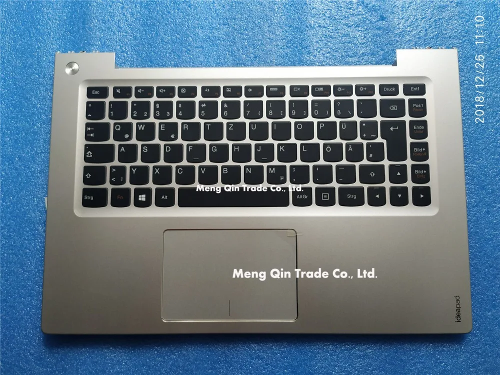 / ЕС клавиатура для lenovo IdeaPad U430P U430 Упор для рук верхняя крышка чехол с тачпадом без подсветки