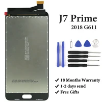 1 pcs oem for galaxy j7 prime 2018 lcd touch screen digitizer for samsung g611 lcd display replacement parts j7 prime 2 2018 lcd
