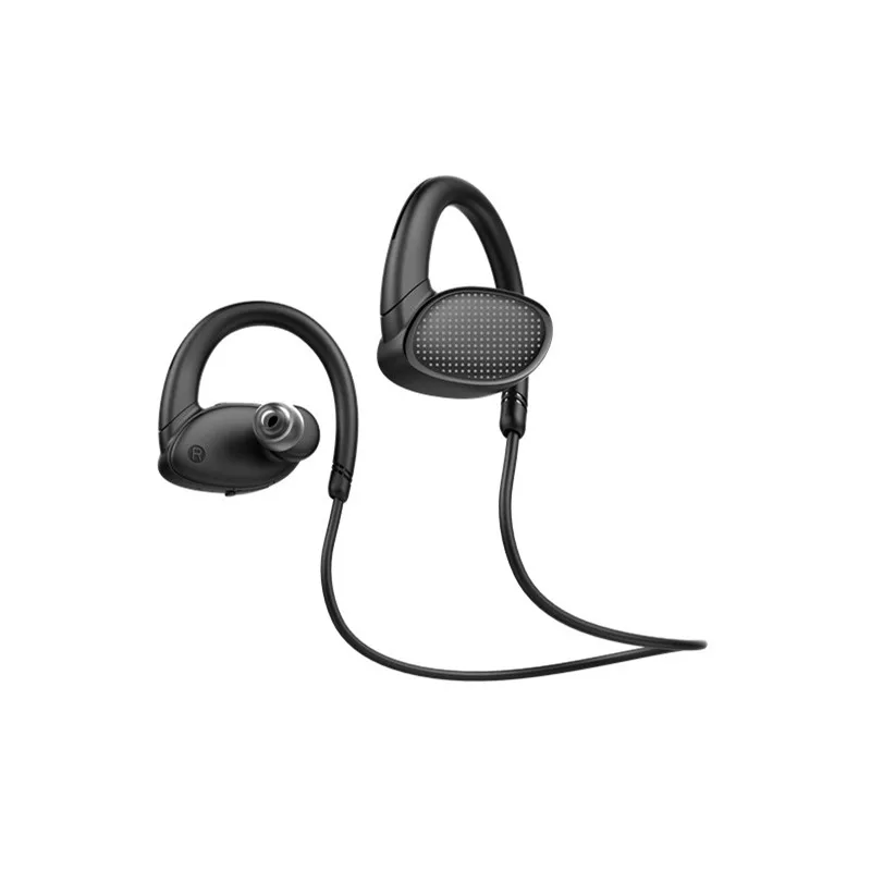 Черный OVEVO X9 HiFi наушники для плавания bluetooth 4,2 8G MP3 IPX7 водонепроницаемые спортивные наушники для плавания ming с микрофоном Микрофон черный красный - Цвет: Черный