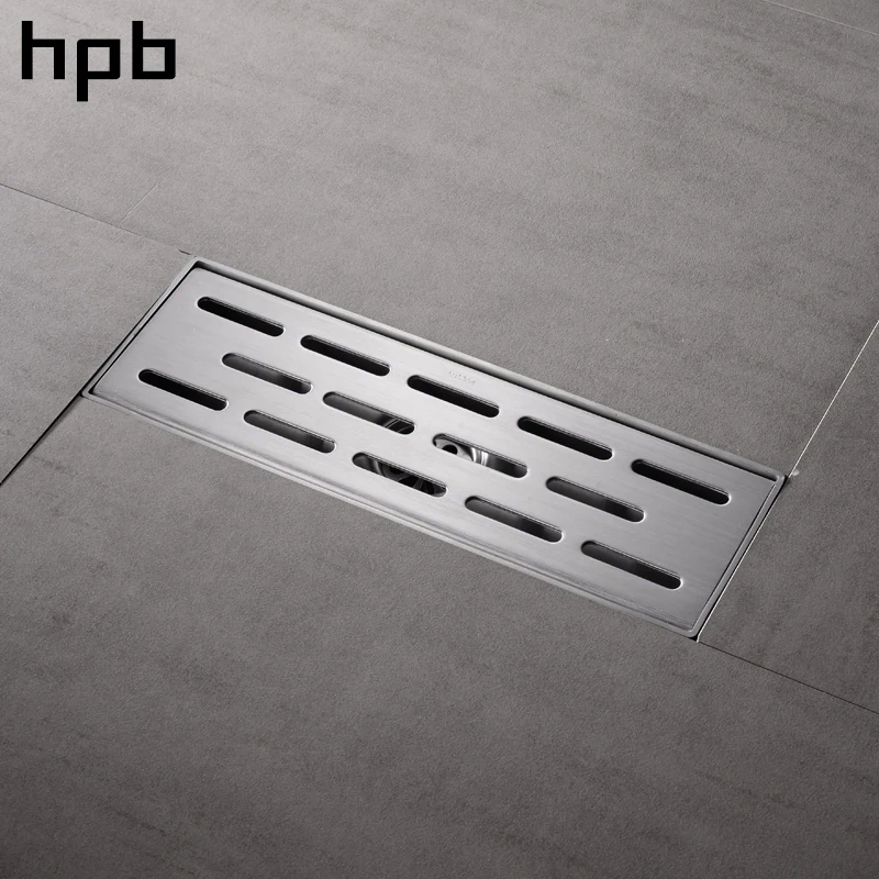 HPB 30x10 см квадратный трап из нержавеющей стали 304 анти запах ванная комната