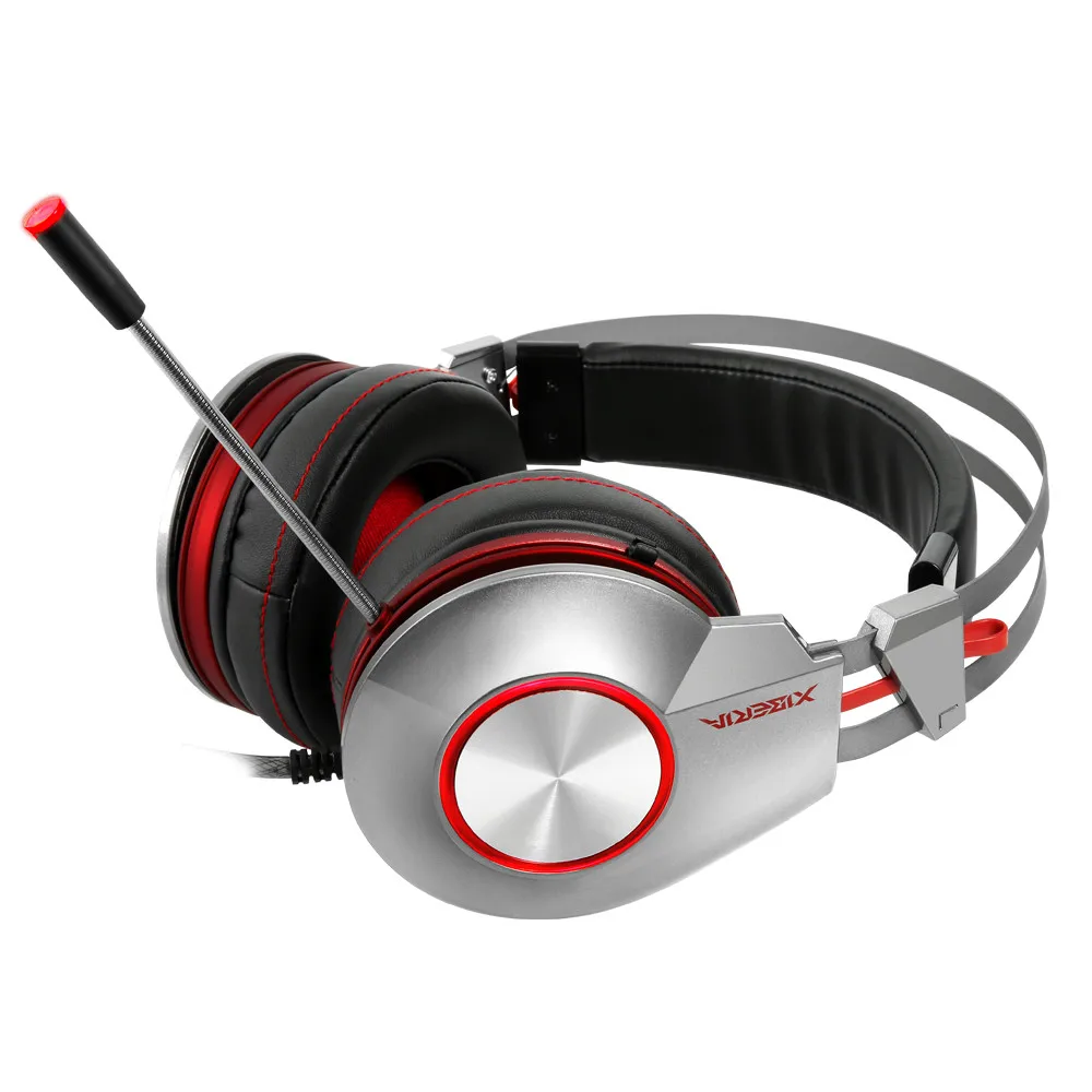 Легкие наушники HIFI стерео с активным шумоподавлением XIBERIA K5 игровая Проводная