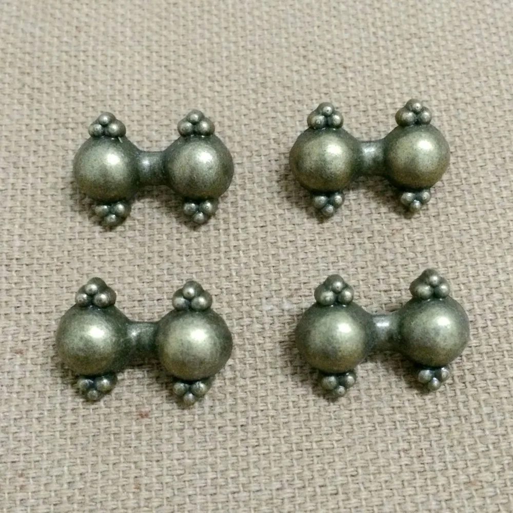 50 шт. латунные шипы для обуви 18 х13 мм