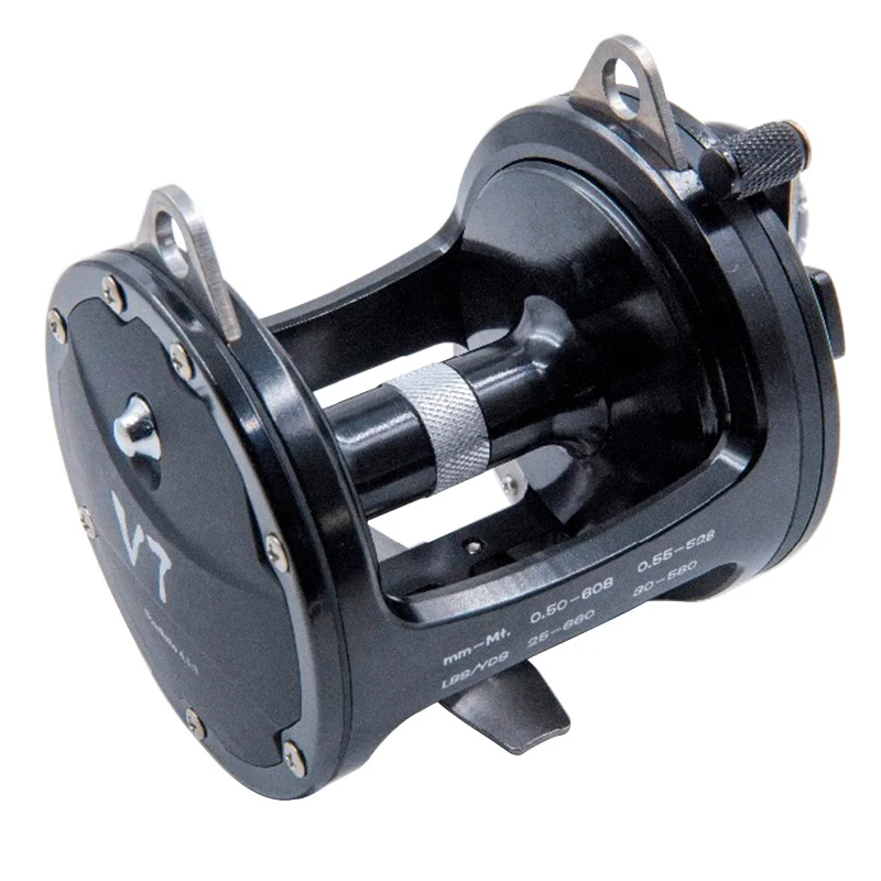 2019 New V7 Trolling Reel 4.1:1 Gear Ratio 6+1BB 30Kg Drag Power Right Hand Bait Casting Boat Fishing Drum | Спорт и развлечения
