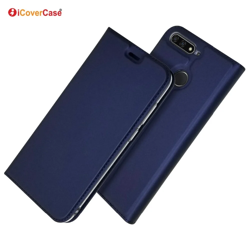 Чехол для Honor 7C RU Version Ультратонкий чехол книжка из искусственной кожи с магнитной