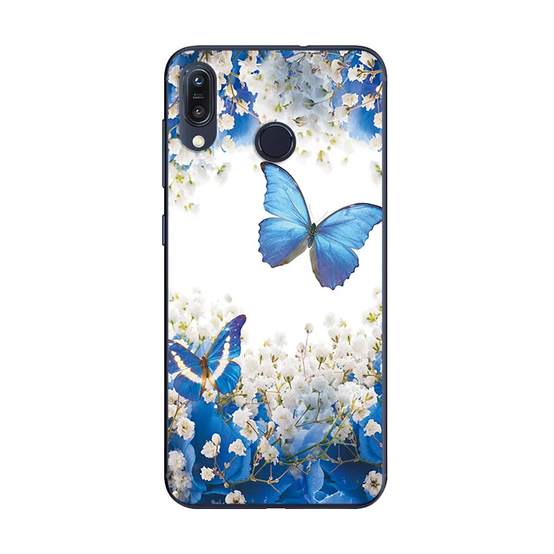W64 Милый модный чехол для телефона Asus Zenfone ZB555KL, задняя крышка с изображением животных, сердечек для ZenfoneMax M1 ZB 555 KL, чехол-бампер - Цвет: W64