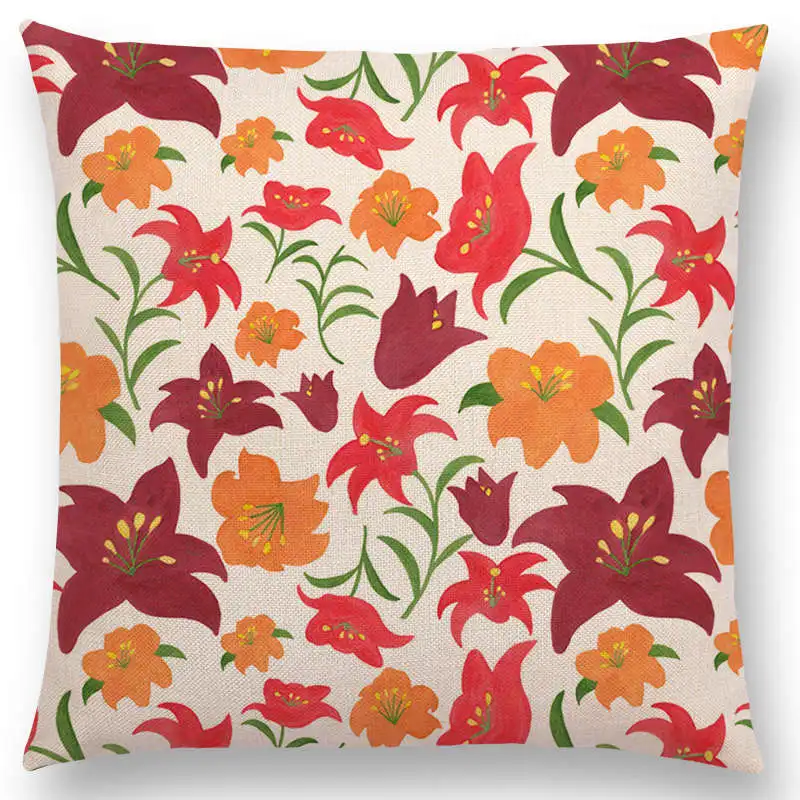 Горячая Распродажа милые маленькие цветы тропические листья Милая Весенняя