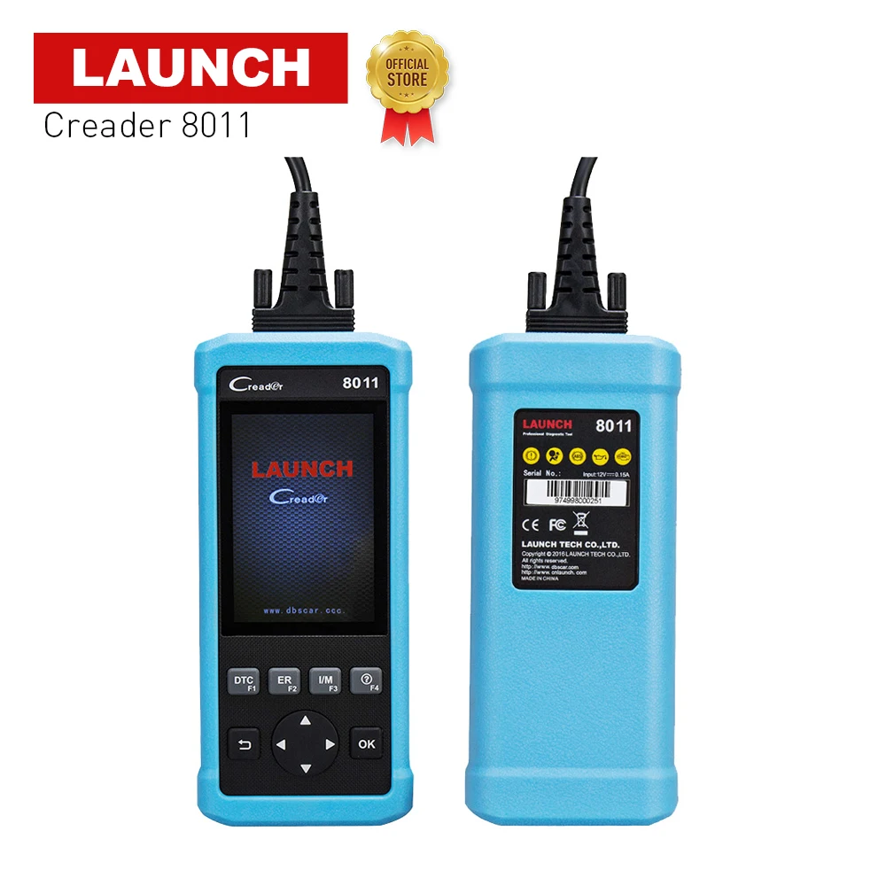 2017 Launch OBD2 подушки безопасности читальный инструмент кодов CReader 8011 С BMS