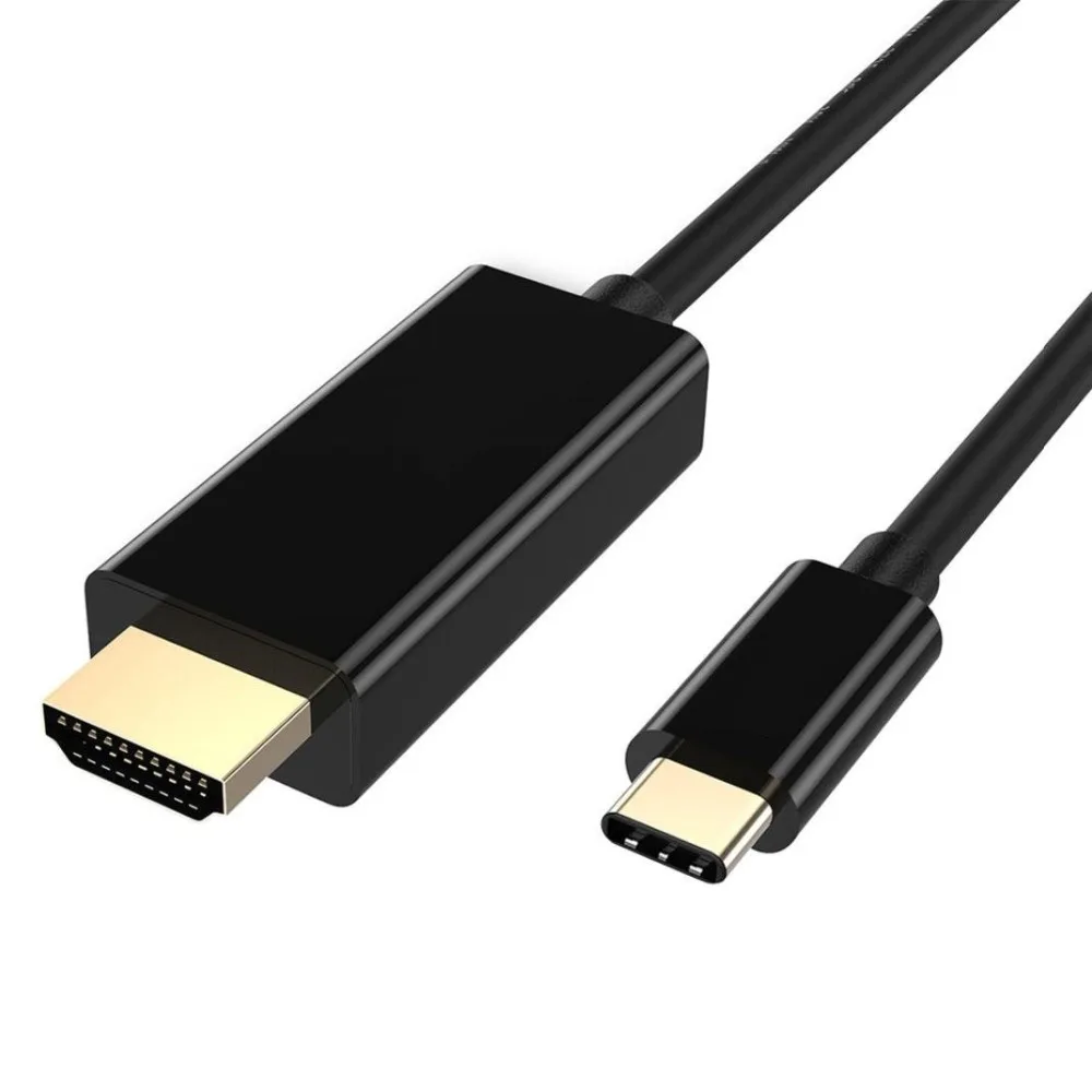 USB C toHDMI совместимый конвертер 1 8 м 4K Type HDMI Thunderbolt3 forMacBook Mate 30 адаптер к HDMI|hdmi for