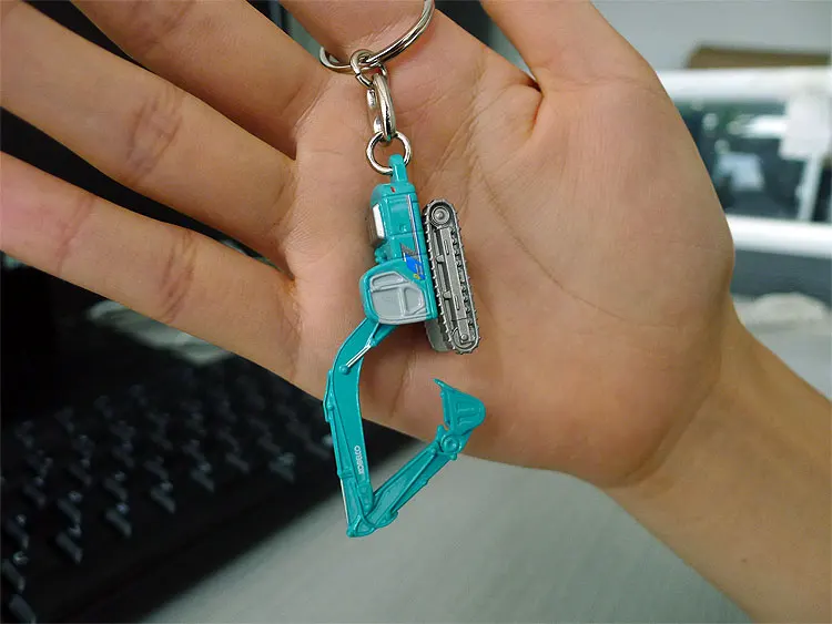 KOBELCO Kobelco модель экскаватора грузовик индивидуальные украшения брелок цепь для