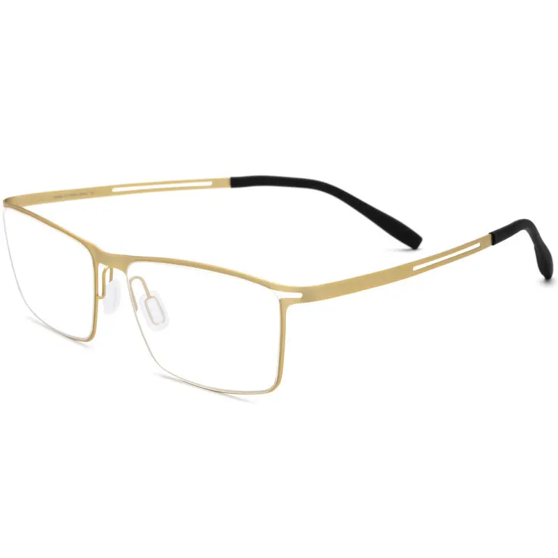 Модные рамка из титанового оправа мужской Сверхлегкий деловые очки в оправе
