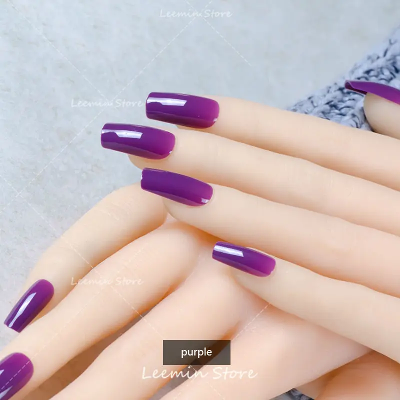 Fashion long false nails colour fake sexy choice for party | False Nails