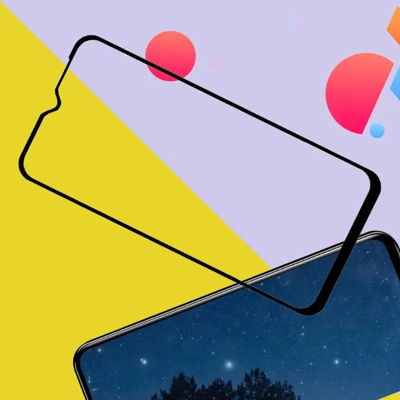 Шапка принц 2.5D 9H полная пленка для экрана из закаленного стекла Samsung Galaxy A20e|Защита