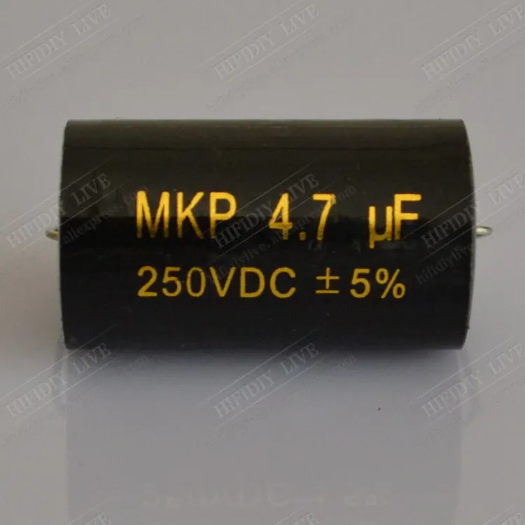 Hifidiy LIVE большой propathene мкр конденсатор Неполярные делитель частоты конденсатор с алюминиевой крышкой, аудио питательных 1,0 1,5 2,2 3,3 4,7 5,6 6,8 мкФ