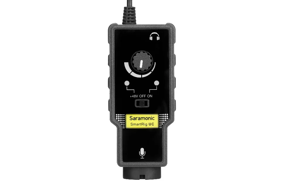 Saramonic SmartRig UC XLR/тип-c микрофон аудио Миксер с Phantom power Preamp и гитарный интерфейс для устройств type-C