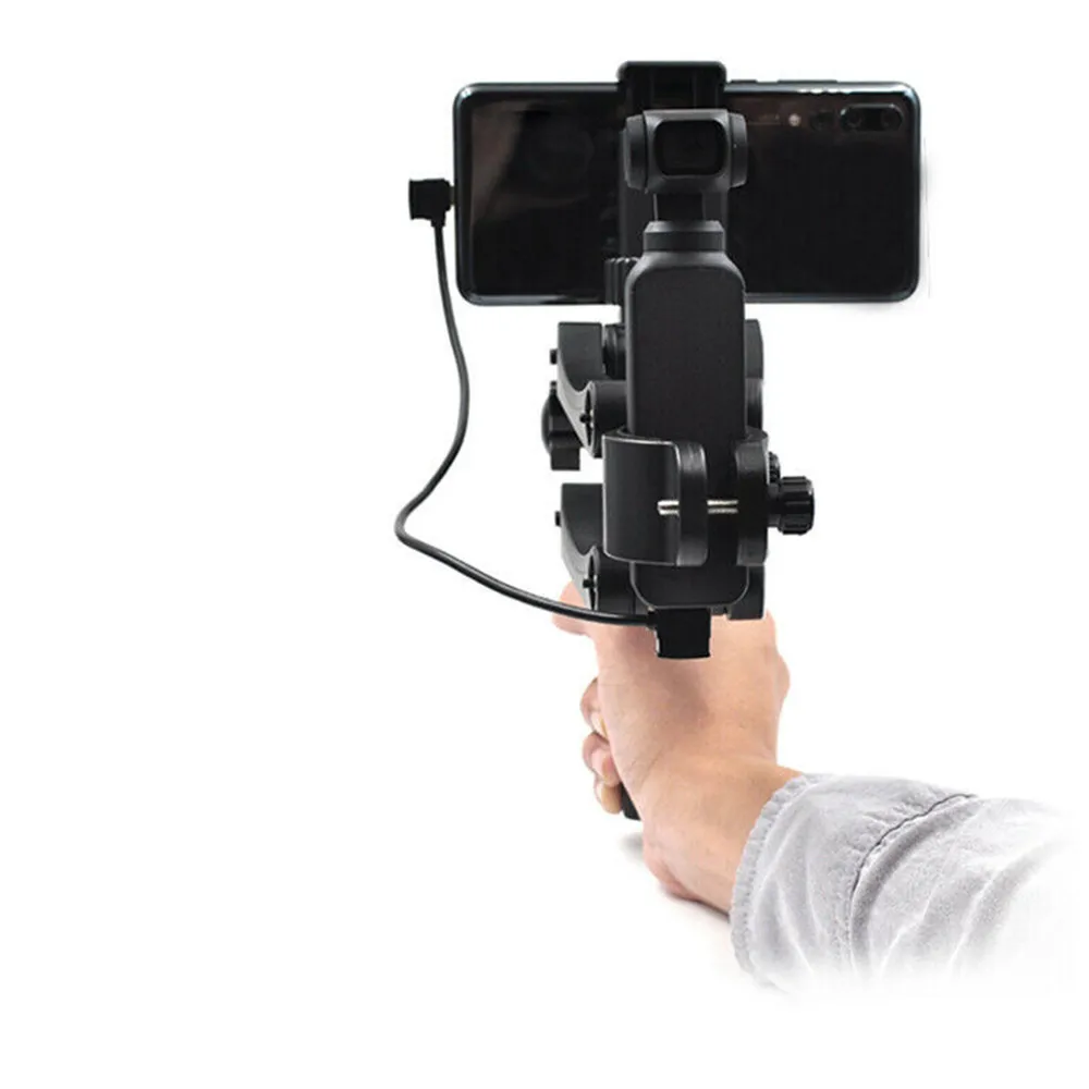 Складной z-осевой 4-осевой стабилизатор для DJI OSMO Карманный смартфон ручной карданный стабилизатор Osmo Карманный расширительный держатель