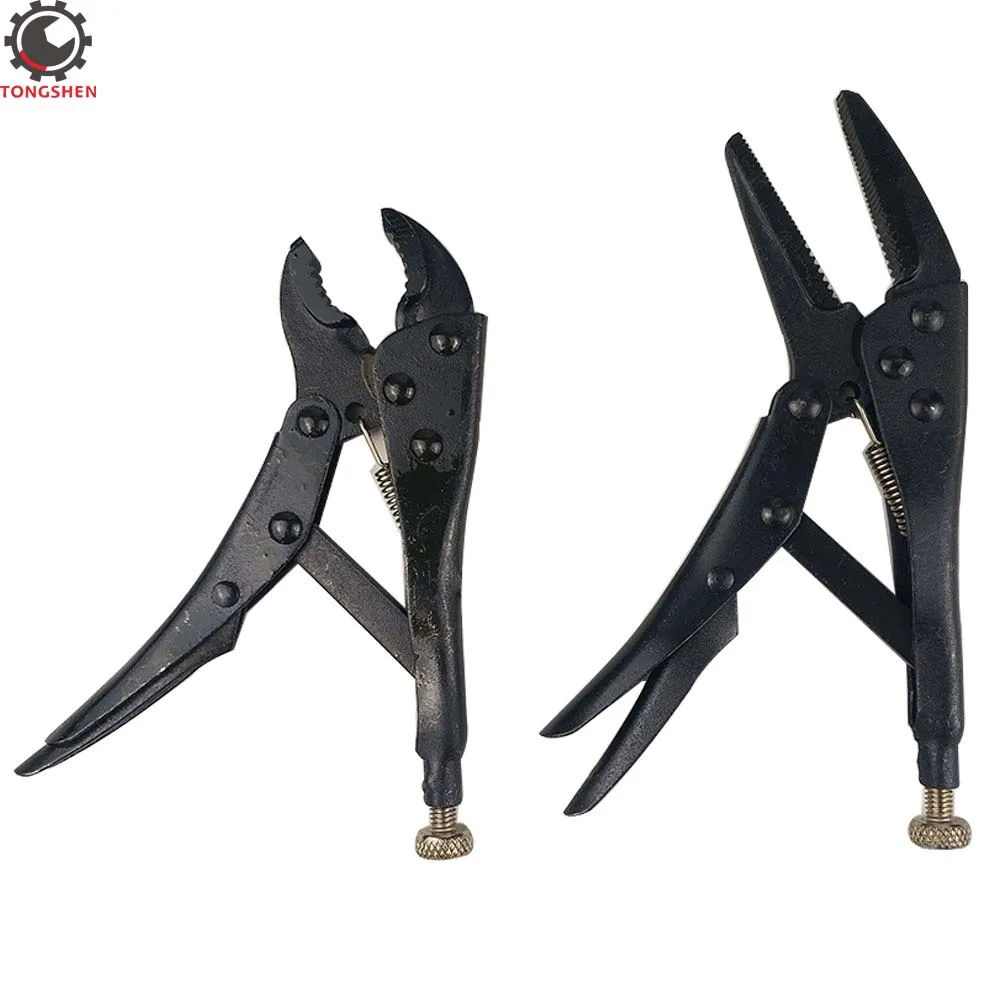 Плоскогубцы с фиксацией набор из 4 шт. плоскогубцы прямой изогнутой щетиной