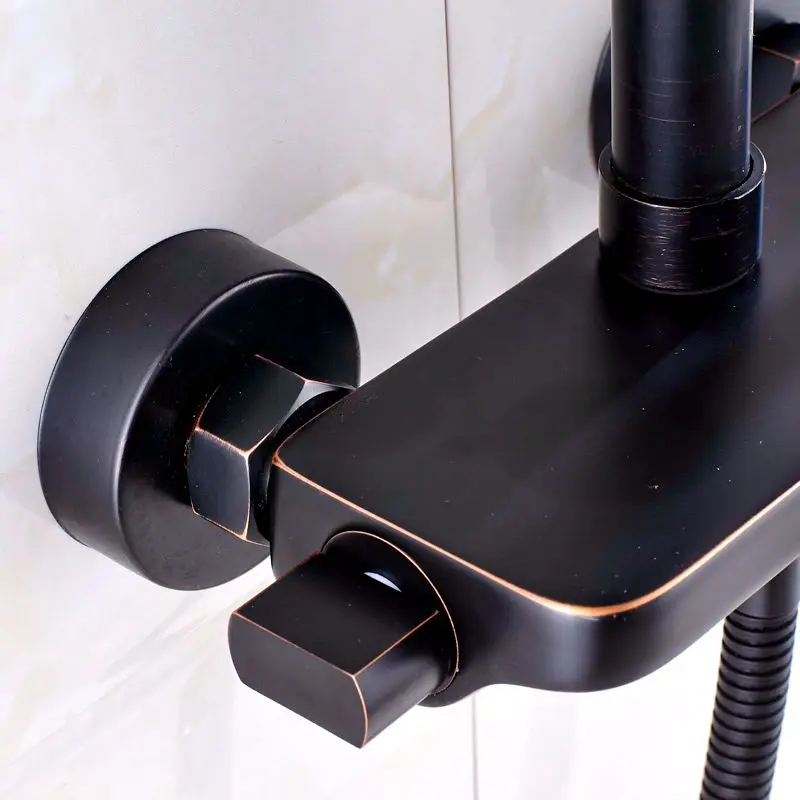 Uythner три светодиодный Цвет 10 дюймов тосканская бронза модные Стиль Ванная