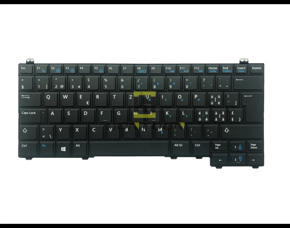 Подлинная новая SW версия черный для DELL широта E5540 E5440 клавиатура NSK-DV3BC CN-0KJ1XG PK130WQ4A30 шведский