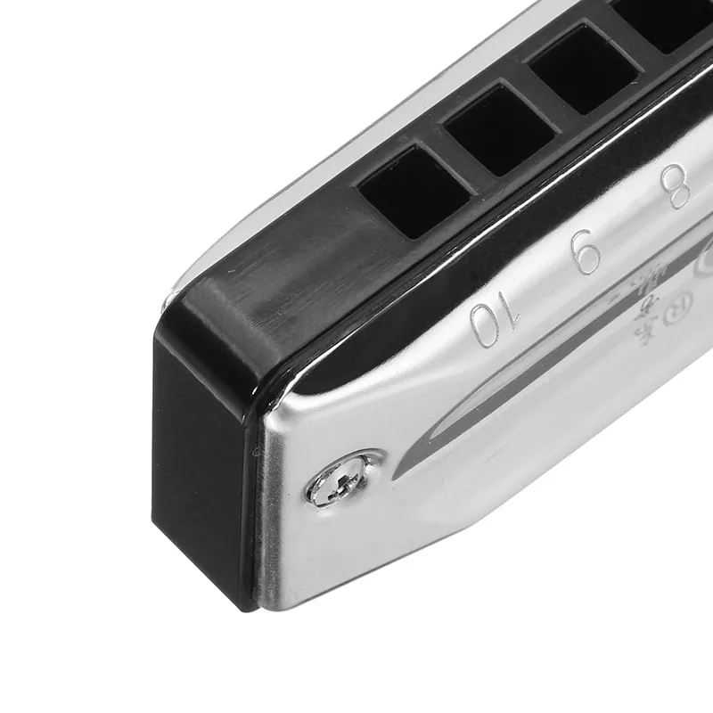 Новинка 2018 EASTTOP T002 10 hole Harmonica Blues Diatonic пластиковая коробка Высокое качество