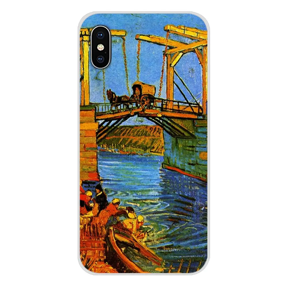 Мягкий чехол из ТПУ Для Xiaomi Mi4 Mi5 Mi5S Mi6 Mi A1 A2 5X 6X 8 9 Lite SE Pro Max Mix 2 3 2S Sunflower Vincent Van Gogh Starry