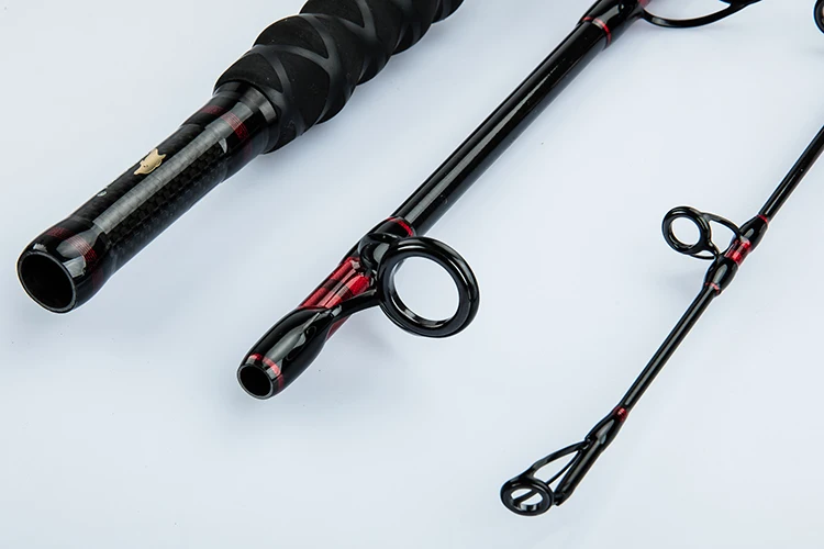 Hennoy 3 разделами, Спиннинг Удочка 1,8 м 2,1 м дорожная лодка удочка Cana De Pescar Deep Sea Jigging