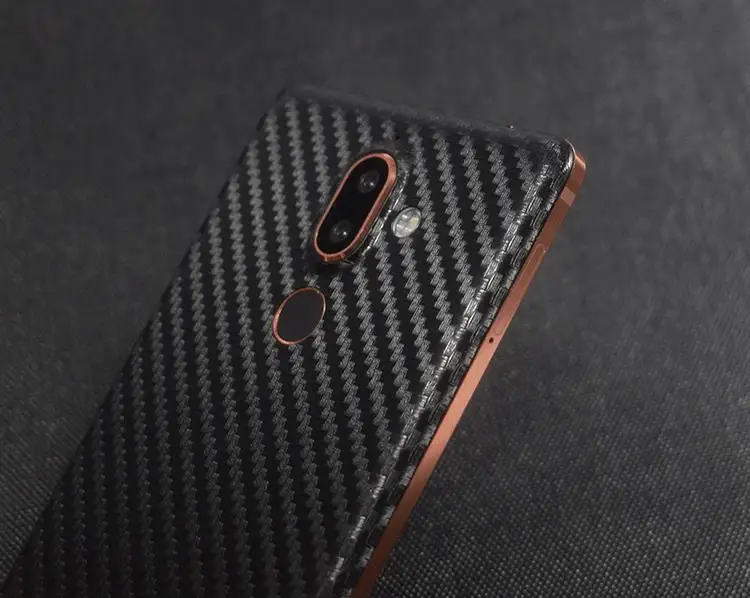 8 цветов задняя пленка из углеродного волокна для Nokia 7 Plus декоративная Защитная