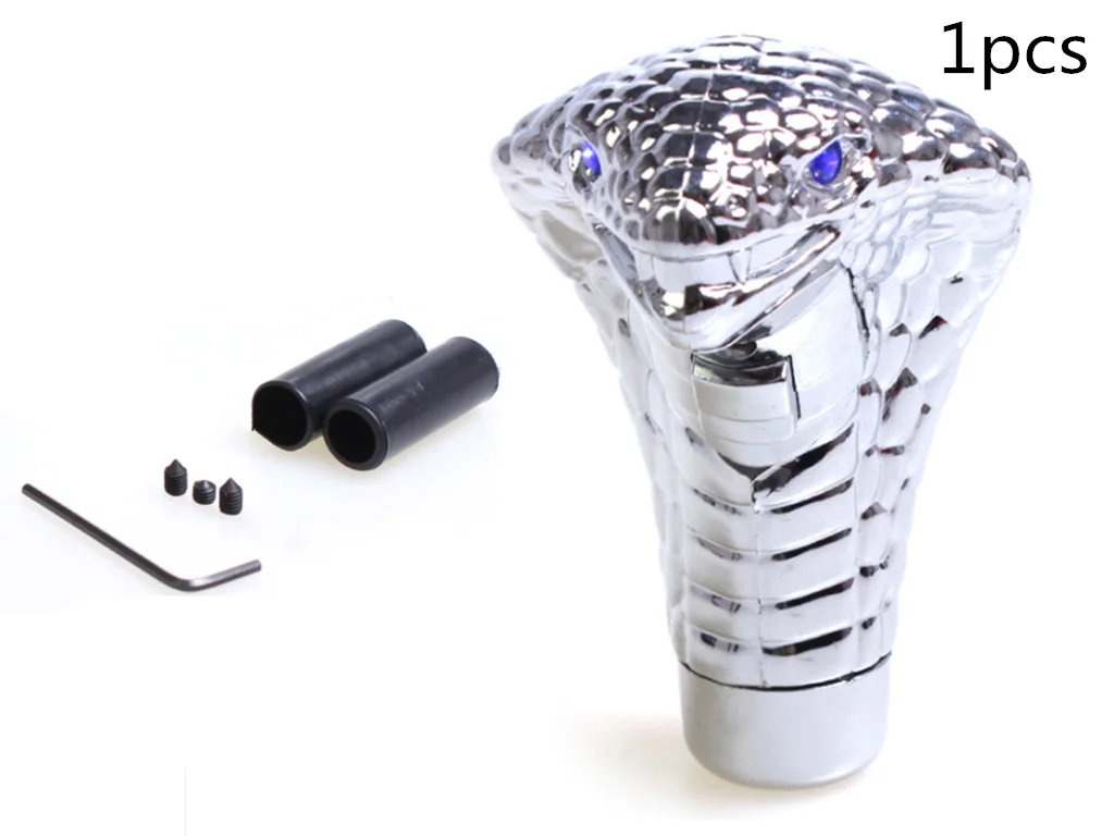 Универсальный Автомобильный Ручной ручка переключения свет с глаз chrome Кобра