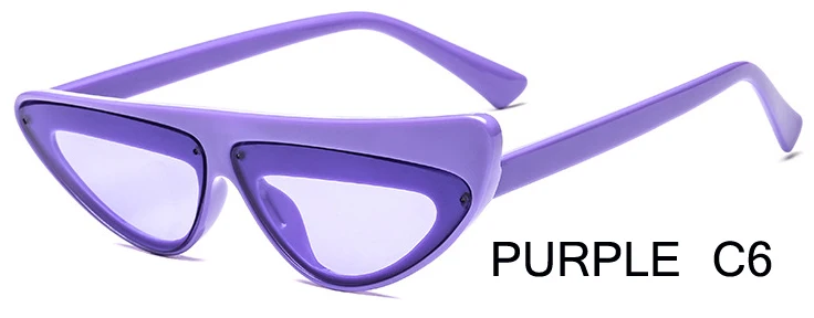 WTYJ011 purple MIZHO узкая рамка Пластиковые градиентные тонированные крошечные солнцезащитные очки для женщин Кошачий глаз Высокое качество UV400 красный хип хоп солнцезащитные очки для женщин - Цвет линз: WTYJ011 purple