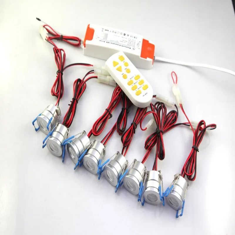 8 шт. светодиодный точесветильник светильник 3 Вт с регулировкой яркости|downlight