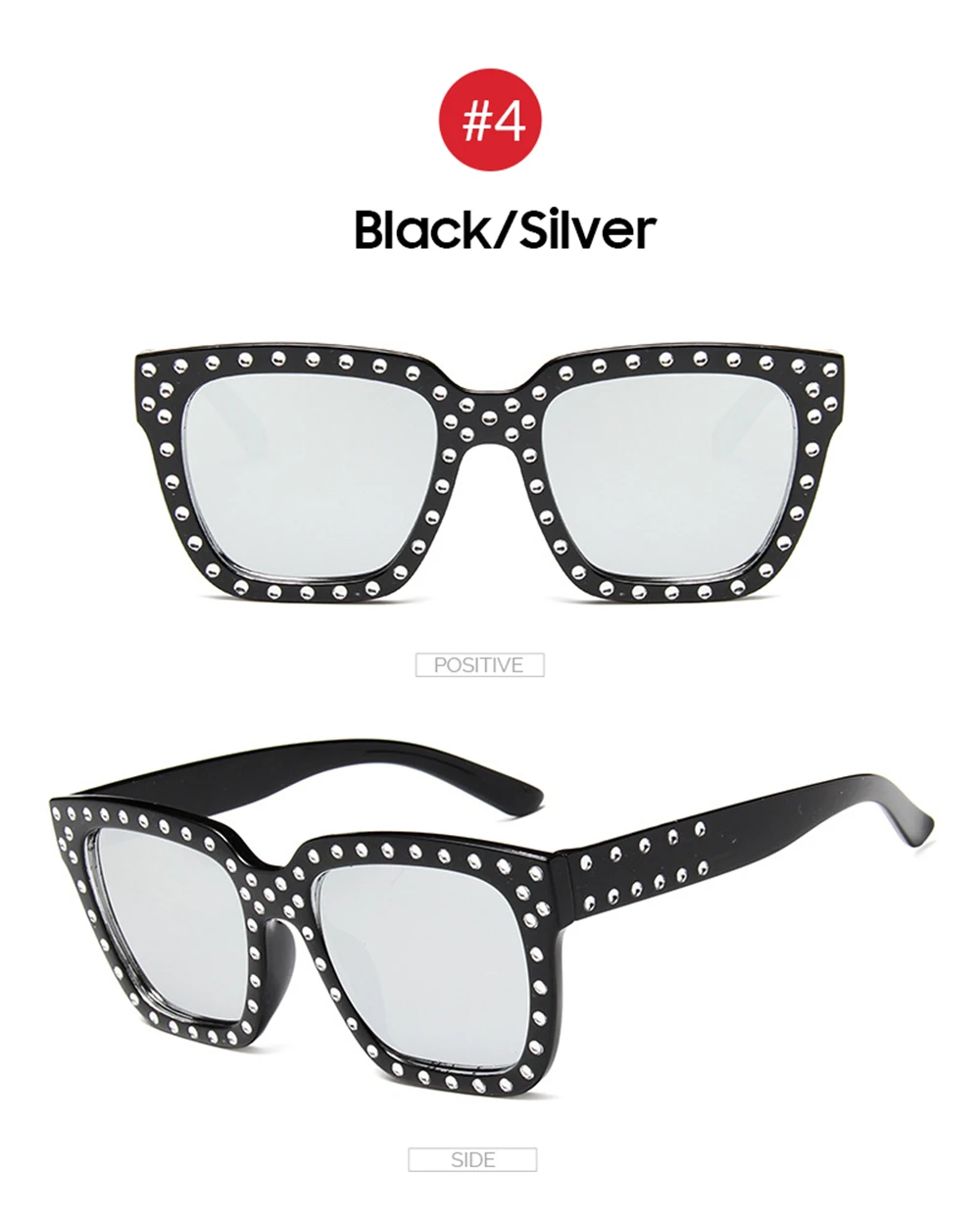 VIVIBEE Fashion Women Diamond Glasses Luxury Desinger Twinkle Sunglasses Fashion Shades for Women Vintage Square Sunglass