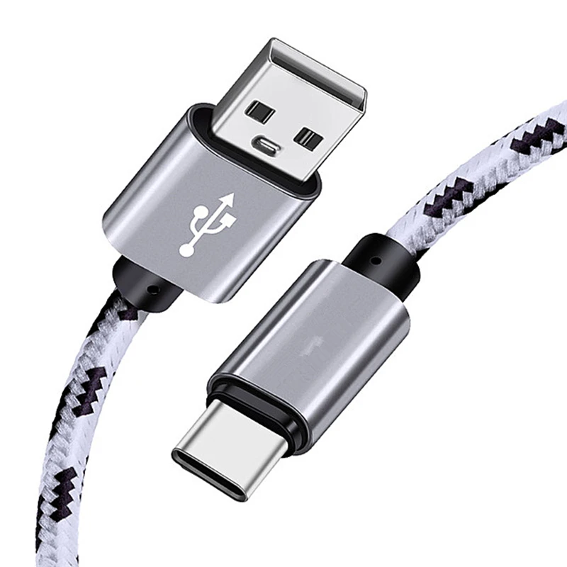 Кабель с разъемом USB Type-C для samsung galaxy a50 S10 0 25 м короткие 2 м/3 длинный прочный